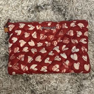 MZ Wallace limited edition heart metro pouch